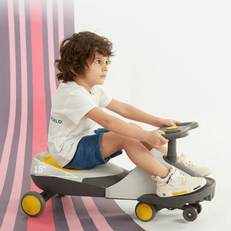 [FROM XIAOMI YOUPIN] 700KIDS Baby'S Balance Scooter 3-6 Years Old Anti-Side Wheel Child Twisting Car Max Load 50Kg