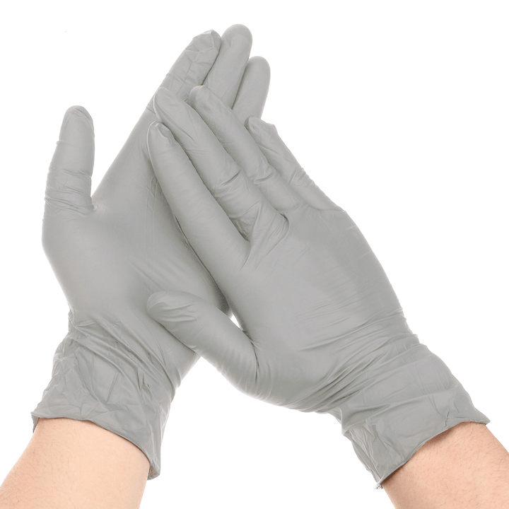 S/M/L 100Pcs Disposable Gloves Nitrile Free Sterile Glove for Picnic Food Cleaning