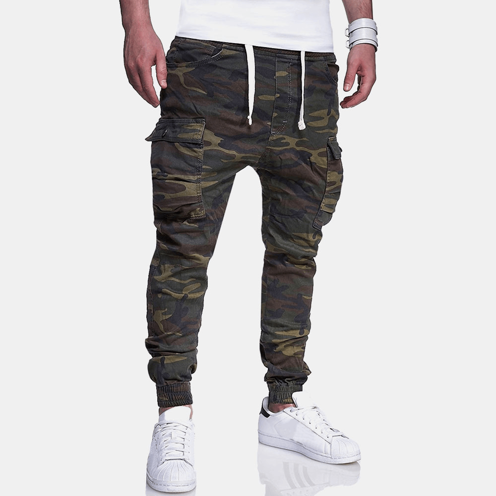 Men Camouflage Printed Casual Pants Sweatpants