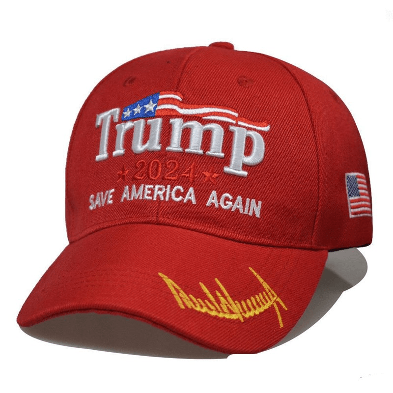 American Flag Camouflage Presidential Embroidered Hat