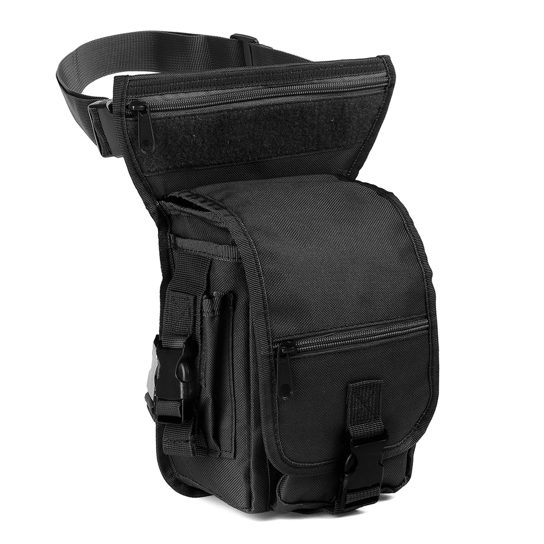 Military Leg Bag Waterproof Tactical Multi-Purpose Waist Bag Hip Drop Belt Storage Bag Outdoor Hunting Camping