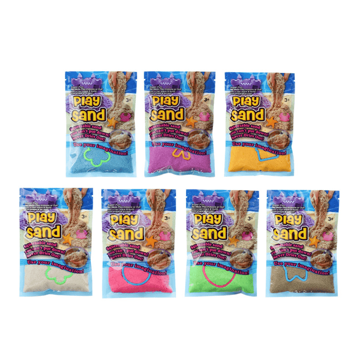 Space Colored Sand 100G Bag Assembly Mold Ultra-Light Clay Plasticine Modeling Sand