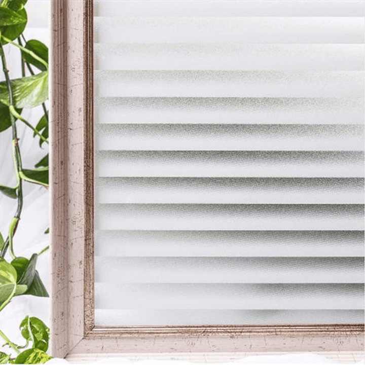 100/200Cm Frosted Window Film Glass Sticker Anti-Uv Privacy Office Home Decoration