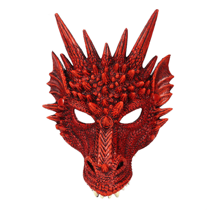 3D Animal Dragon Horror Mask Props Halloween Carnival Halloween Party Cosplay