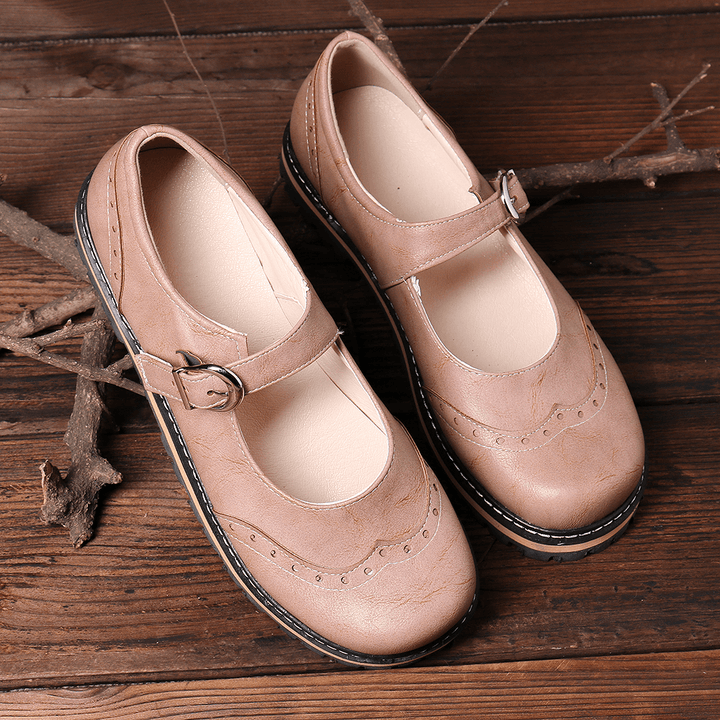 Women Large Size Slip Resistant Comfy round Toe Casual Spring Flats Loafers