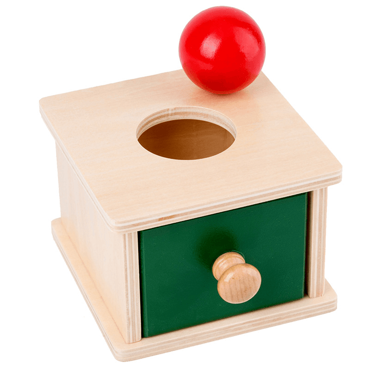 Hand-Eye Coordination Drawer Game Wooden Ball Table Science and Education Toys