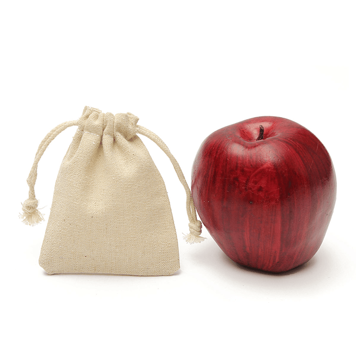 30Pcs Natural Linen Pouch Burlap Jute Sack Jewelry Pouch Drawstring Gift Bags 8X10Cm