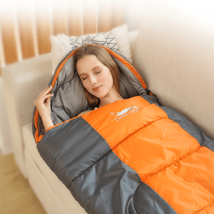 Desert&Fox Camping Sleeping Bag 4 Season Warm and Cold Backpacking Sleeping Bag Lightweight for Outdoor Traveling Hiking