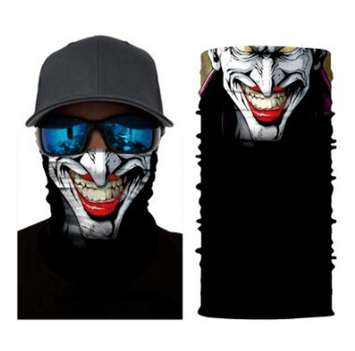 Magic 3D Digital Headscarf Skull Seamless Variety Sports Cycling Headscarf