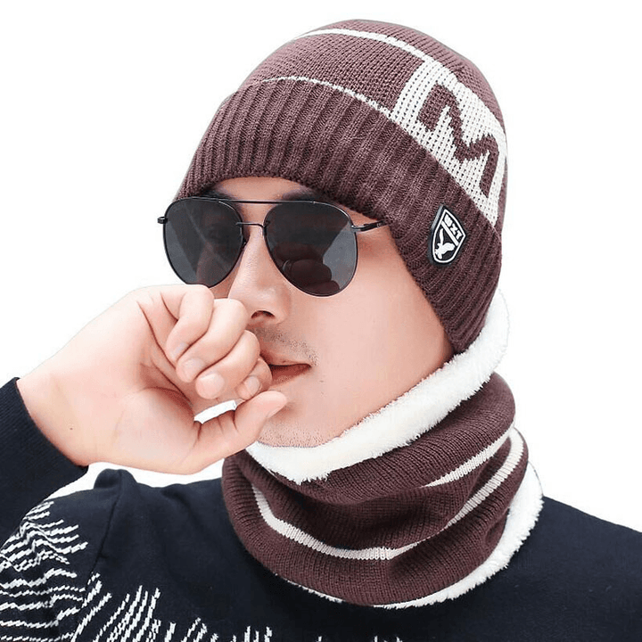 Fashion Simple Men'S Wool Knitted Hat