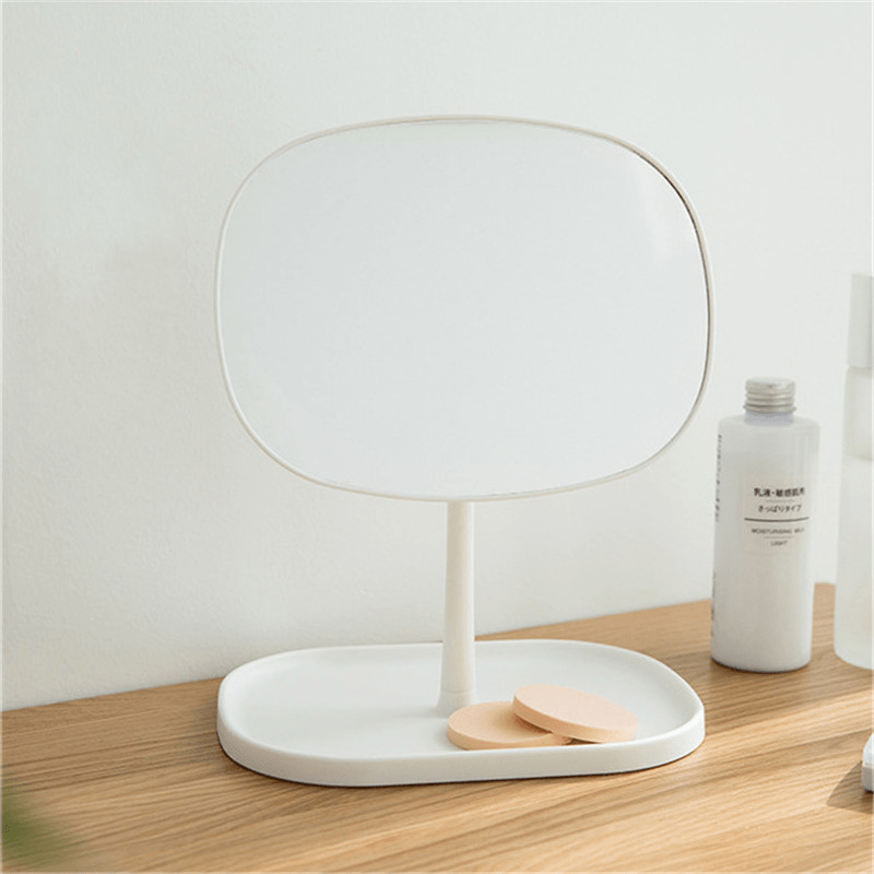 Portable Makeup Mirror Desktop Dressing Mirrors for Dormitory Home