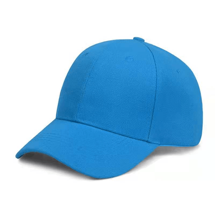 Pure Color Men'S and Women'S Leisure Sun Hat