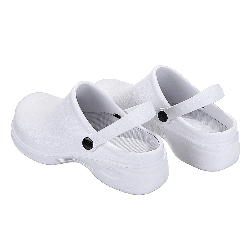 Women Medical Nursing Kitchen Slip on Comfortable Lightweight Anti-Slip Work Shoes Flats