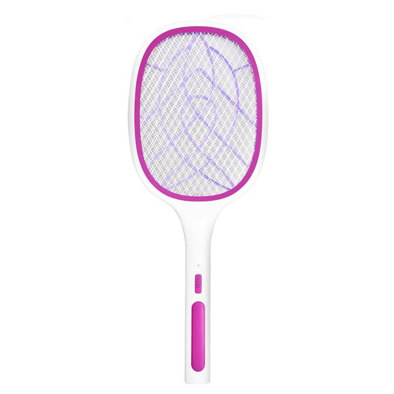 2 in 1 6/10 LED Mosquito Killer Lamp 3000V Electric Mosquito Swatter USB Rechargeable Insect Mosquito Repellent Trap