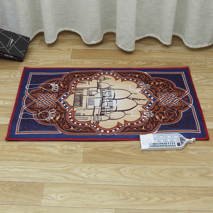 110X70Cm Islamic Worship Mat Electronic Prayer Blanket Smart Worship Blanket Electronic Worship Blanket