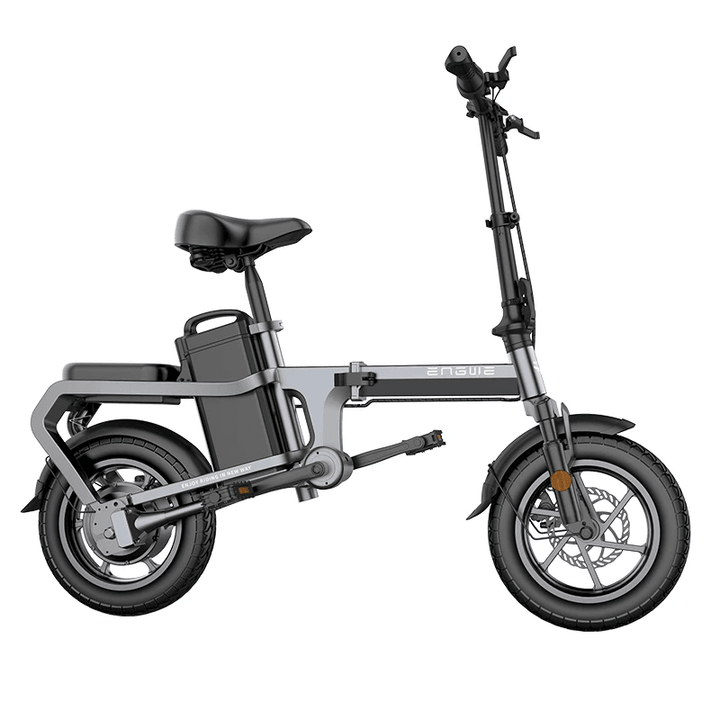 [US DIRECT] ENGWE X5S 20Ah 48V 240W 14In Chainless Folding Electric Bike with Removable Battery 30Km/H Top Speed E Bike