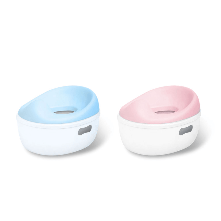 Qborn ZQ01JK Children'S Toilet Bowl Baby Toilet Training Seat Cute Potty Children'S Urine Pot Comfortable Portable High Stool Baby Potties from Xiaomi Youpin