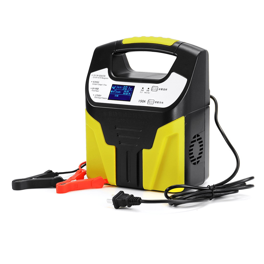 220V 200W Digital Full Automatic Electric Battery Charger Intelligent Pulse Repair