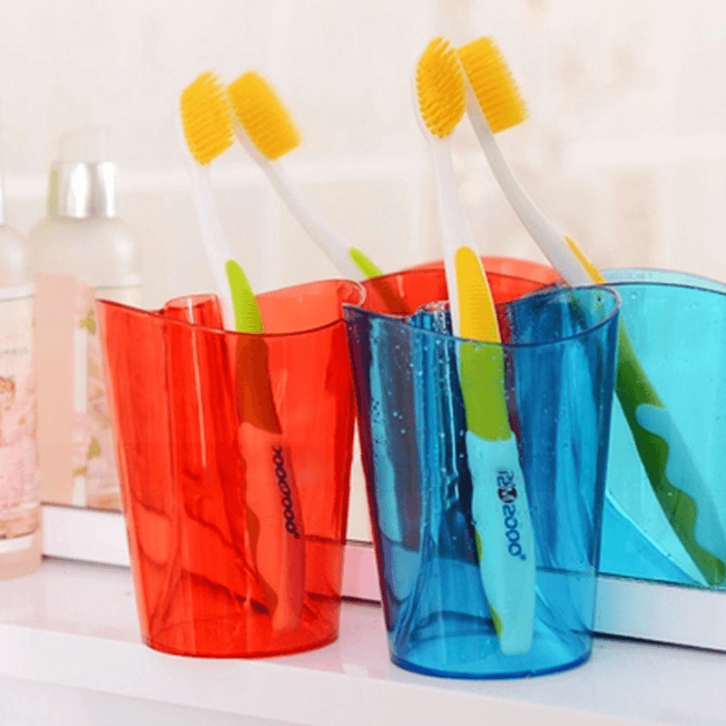 Toothbrush Holder Home Antiscale Innovative Gargle Tooth Mug Toothbrushing Cup Tooth Glass for Bathroom Accessories Sets