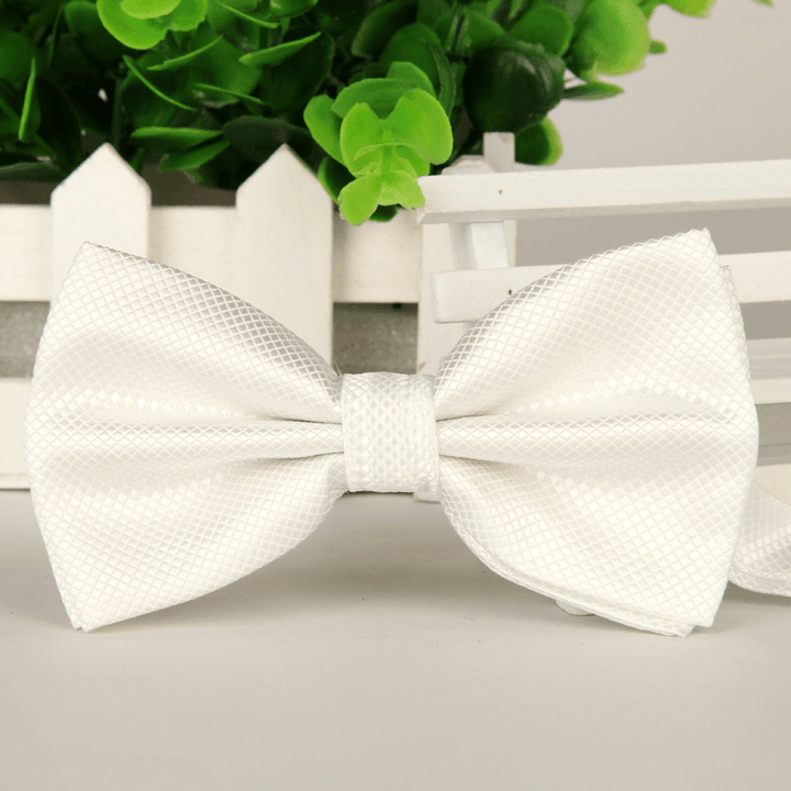 Bow Tie Men'S Polyester Yarn Casual Jacquard