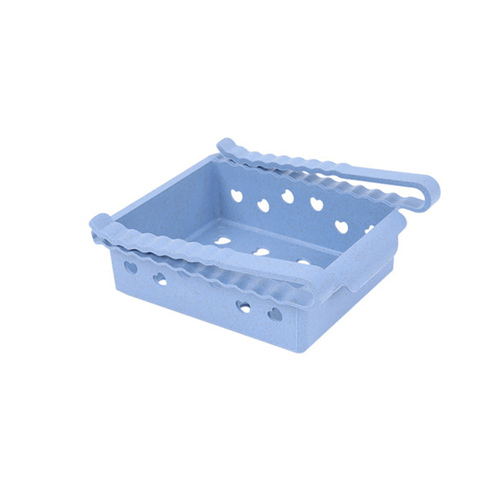 2L Refrigerator Storage Rack Food Organizer Shelf Box Pull-Out Drawer Holder Camping Picnic