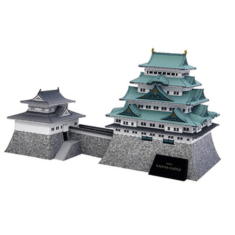 3D Paper Model of Famous Japanese Buildings