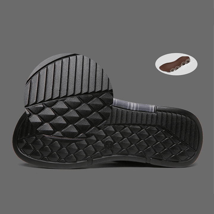 Men Soft Opened Toe Hook Loop Casual Sandals