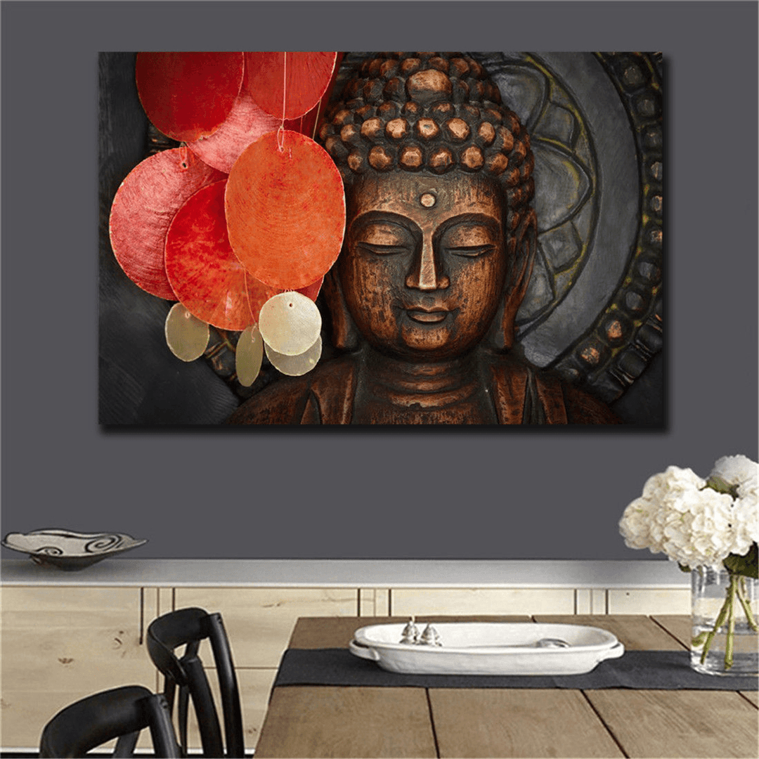 Large Art Prints Home Decor Canvas Painting Wall Art Statue Meditation Paper