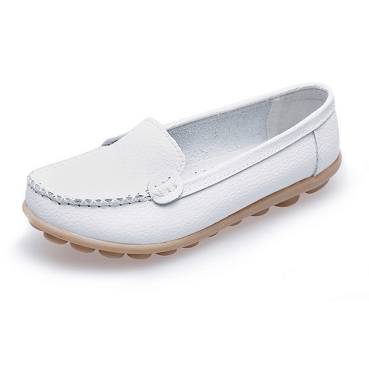 Women Casual Flats round Toe Loafers Soft Sole Slip on Flat Loafers