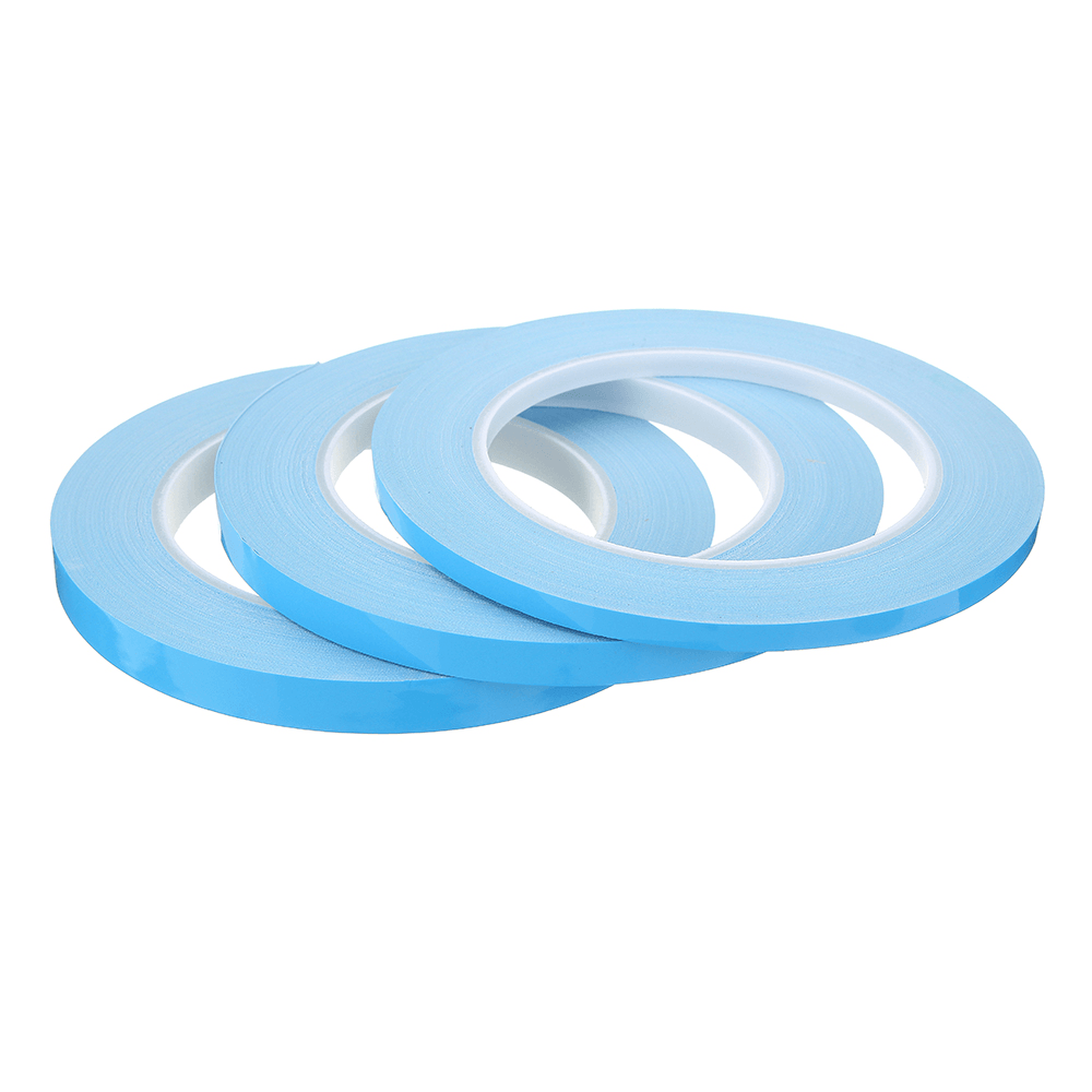 5/8/10Mmx25M Transfer Double Sided Thermal Conductive Adhesive Tape for Chip PCB LED Strip Heatsink