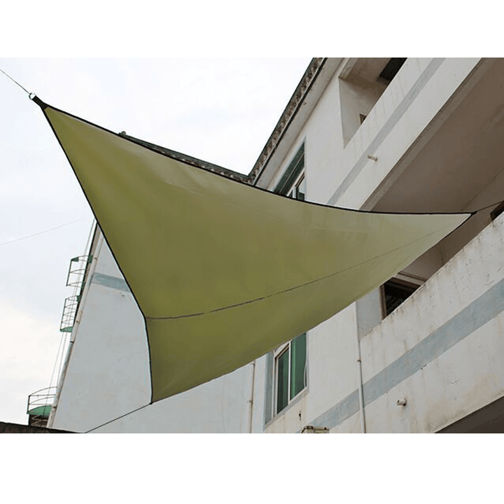 Sun Shade Sail Waterproof 420D Oxford Polyester Canopy Cover Awning Outdoor Anti-Uv Protection