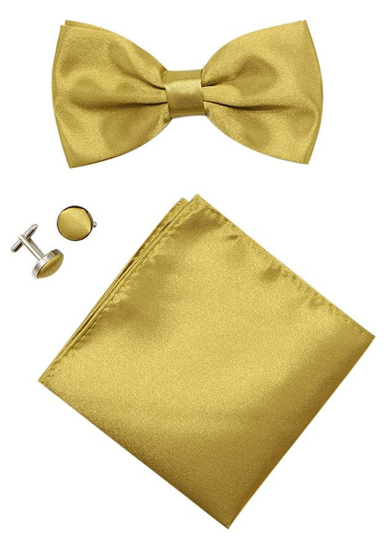 Men'S Scarf and Bow Tie Three-Piece Suit