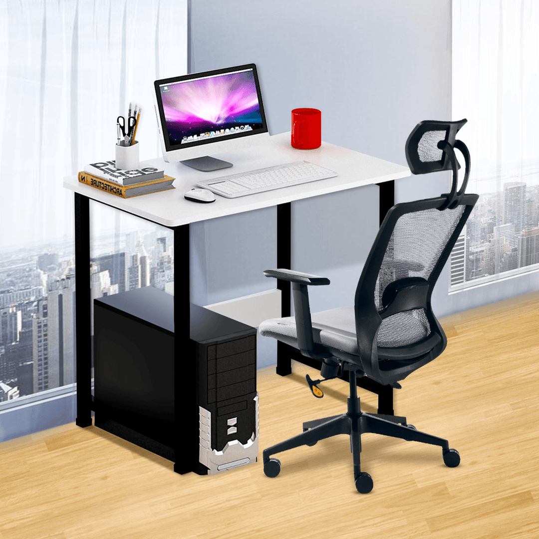 Wooden Computer Laptop Desk Modern Table Study Desk Office Furniture PC Workstation for Home Office Studying Living Room