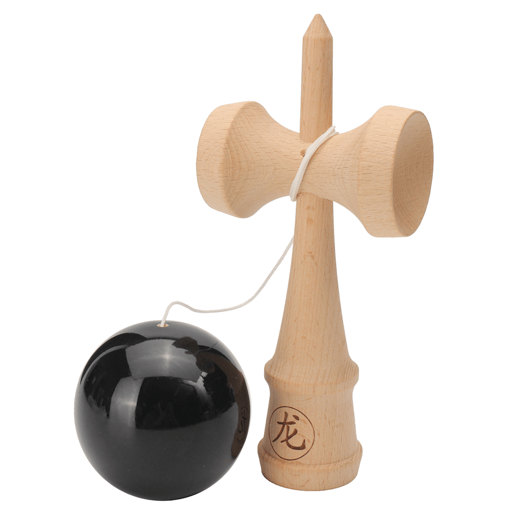 Wood Kendama Toy Professional Solid Skillful Juggling Ball Children Game Skill Toy - MRSLM