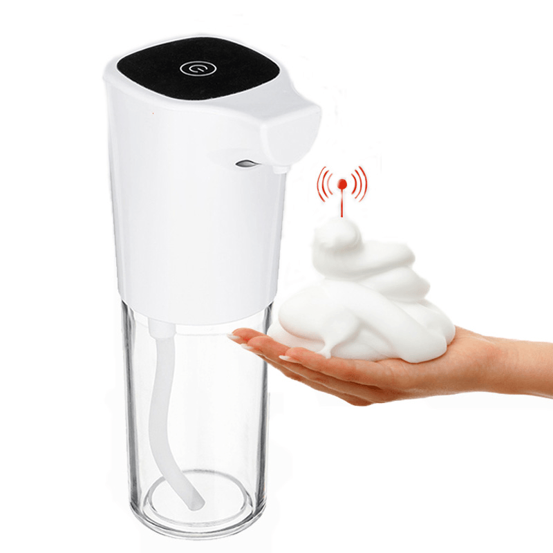 300Ml Intelligent Electric Infrared Sensor Hand-Free Soap Dispenser Waterproof Shampoo Bathroom Wall Mounted Liquid Dispenser