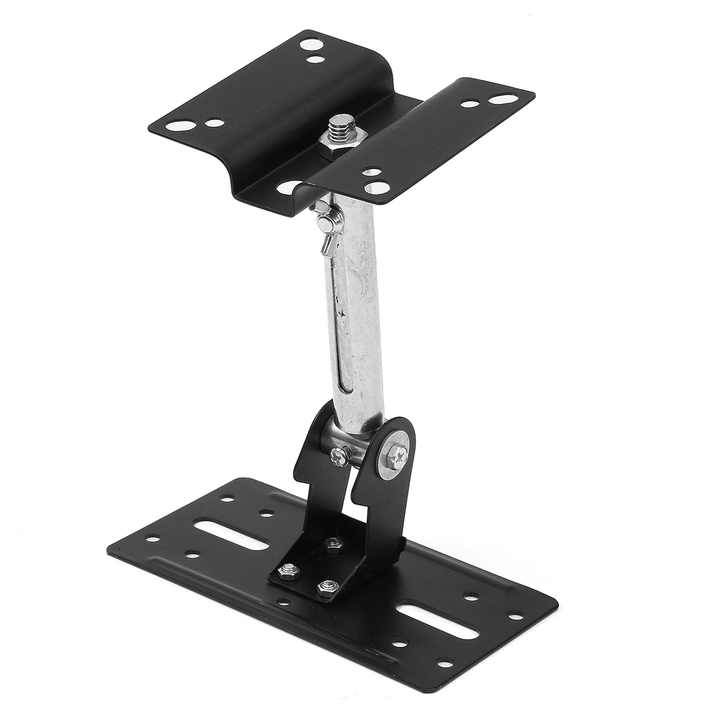 Steel Speaker Bracket Holder Adjustable Swivel Tilt Ceiling Wall Mount 15Kg Capacity