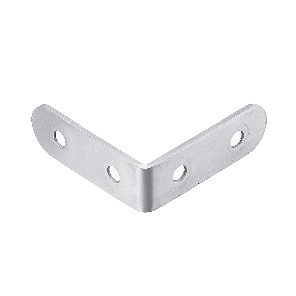 Stainless Steel Corner Braces Joint Code L Shaped Right Angle Bracket Shelf Support for Furniture