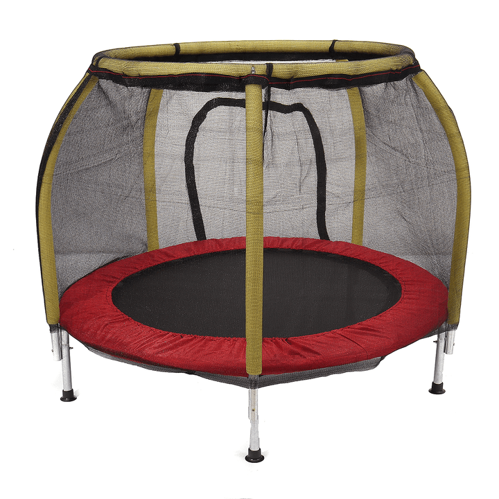 150KG Children Trampoline round Mute Fitness Safety Jumping Child Fitness Protection Bed Furniture Indoor Playground