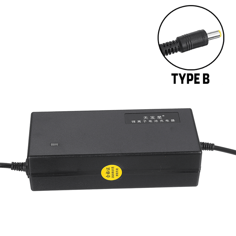 48V 2A 50-60Hz Power Adapterinline Connector Lithium Battery Charger