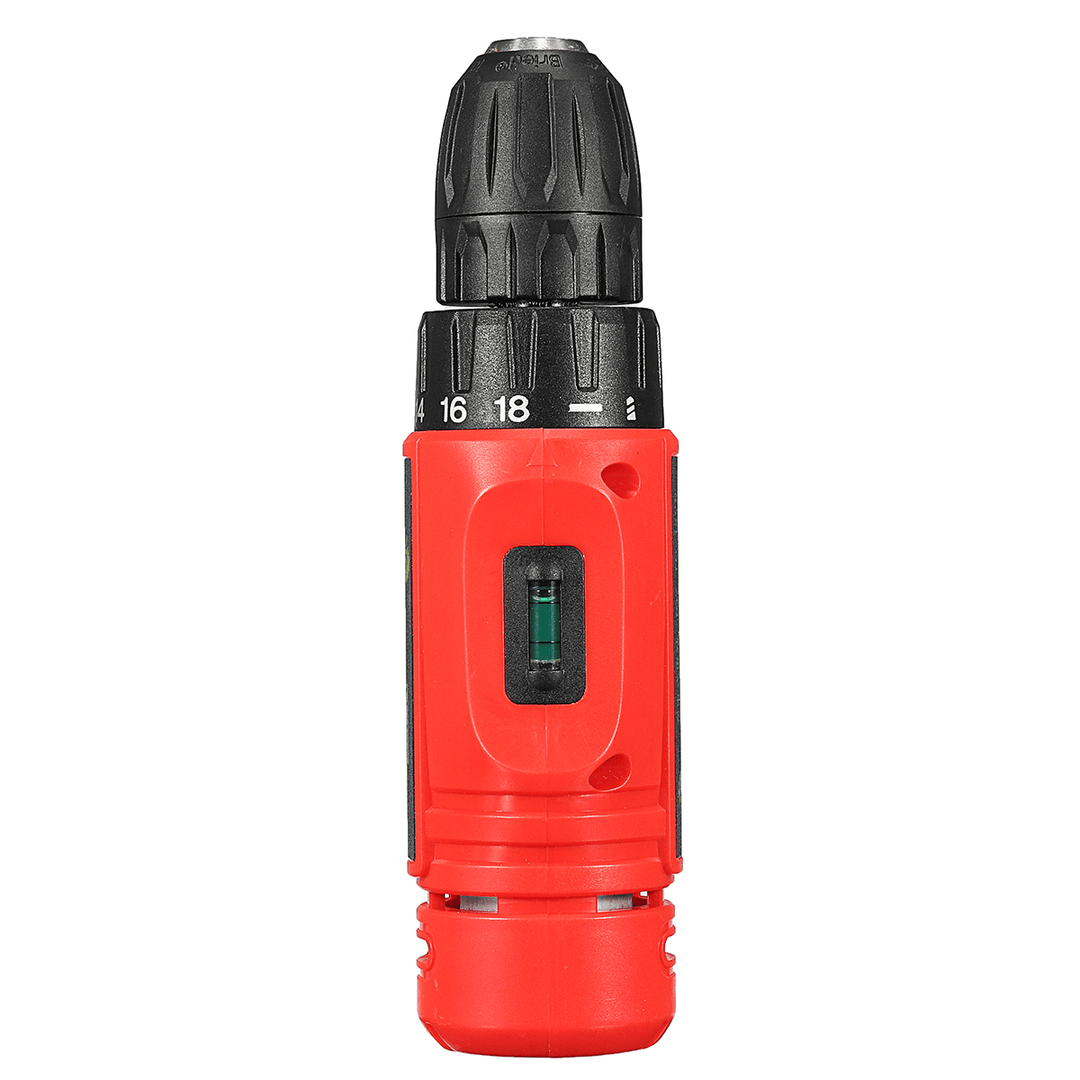 110V-240V Cordless Electric Screwdriver 1 Battery 1 Charger Drilling Punching Power Tools