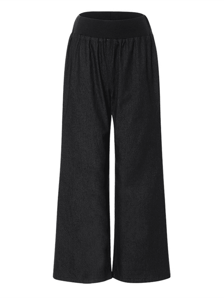 Women Yoga Solid Long Straight Pants