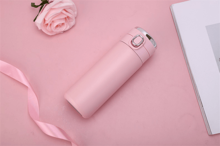 420Ml Smart Thermos Bottle for Water Touch Temperature Display Vacuum Flask Coffee Mug Water Bottle for Woman Student - MRSLM