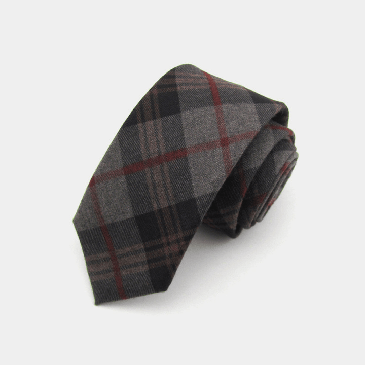 Formal Wear Fashion Casual British Flannel Tie