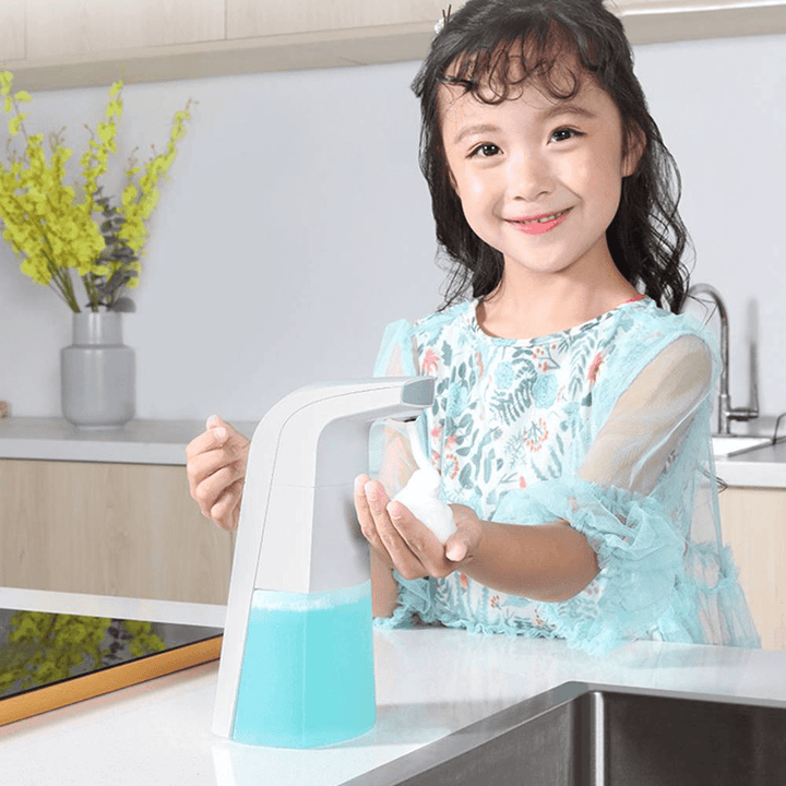 Xiaowei X1 Full-Automatic Inducting Foaming Soap Dispenser Intelligent Infrared Sensor Touchless Liquid Foam Hand Sanitizer Washer