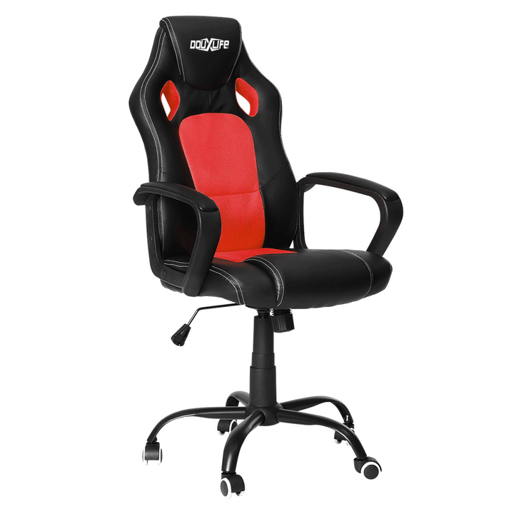 Douxlife¬Æ Classic GC-CL01 Gaming Chair Flexible Rocking Design with PU Material High Breathability Mesh Widened Seat for Home Office