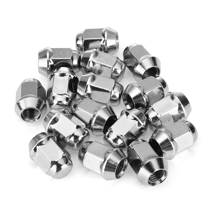 21Pcs M12X1.5Mm Locking Wheel Lock Nuts 60 Degree Tapered Security Bolts Key for Ford