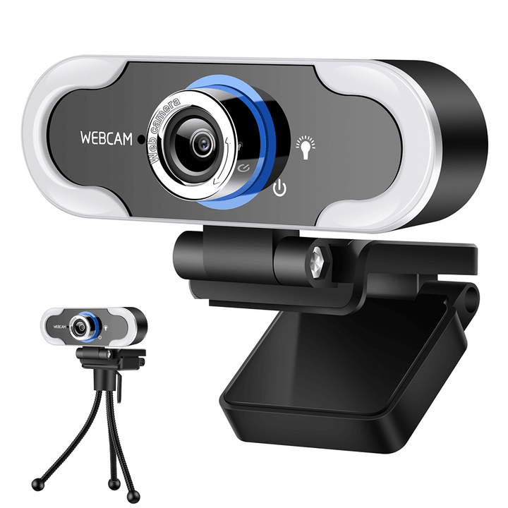 Xiaovv Autofocus 2K USB Webcam Plug and Play 90¬∞ Angle Web Camera with Stereo Microphone for Live Streaming Online Class Conference Compatible with Windows OS Linux Chrome OS Ubuntu