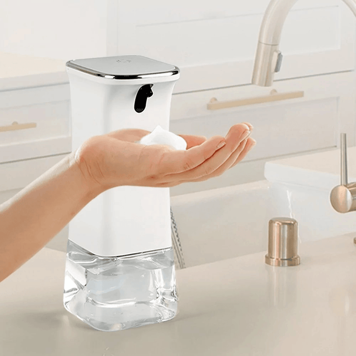 ENCHEN 280ML Automatic Touchless Foam Soap Dispenser with Infrared Motion Sensor Liquid Soap Dispenser for Bathroom Kitchen