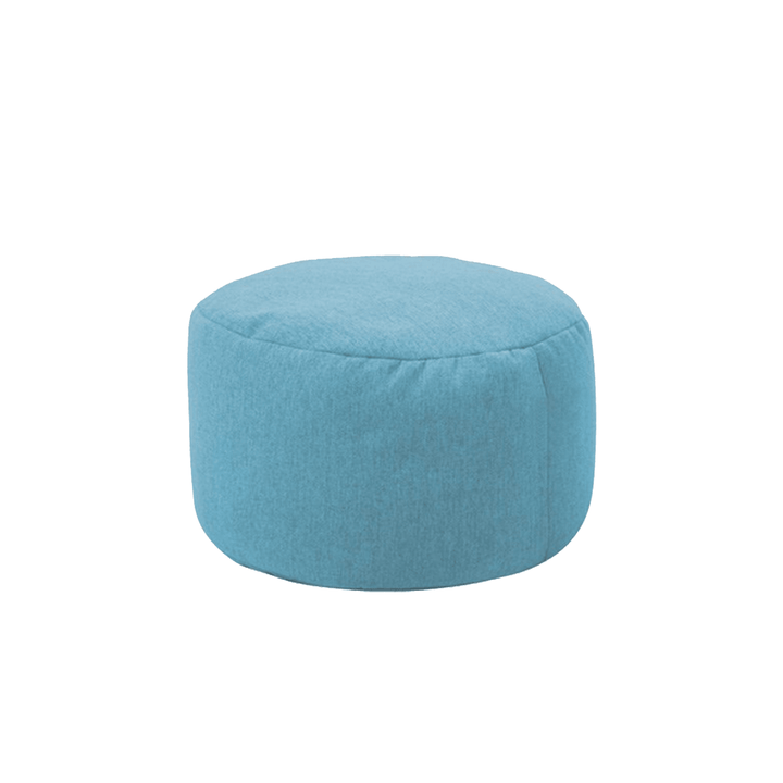 Nesloth Small round Beanbag Sofas Cover without Filler Upholstered Velvet Footstool Chair Pouf Puff Couch Tatami Living Room