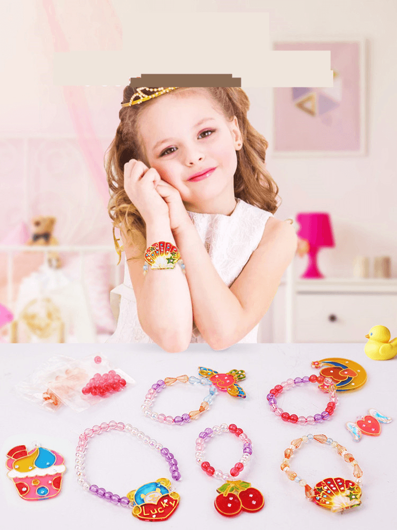 Children'S Handmade Diy Free Baking Glue Painting Girl Toy